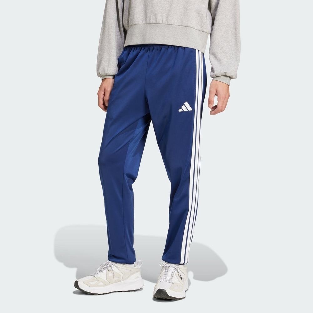 Adidas Men's 3-Stripes Tricot Regular Tapered Track Pants Navy Blue‎ 2XL NWT